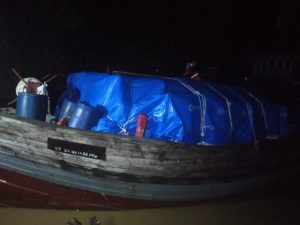 Kapal Boat Diduga embawa Ballpress